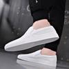 Neue Sommerschuhe für Herren Mode Echtes Leder Freizeitschuhe Atmungsaktive Mikroporen Skateboard-Schuhe Bequeme Slipper-Loafer