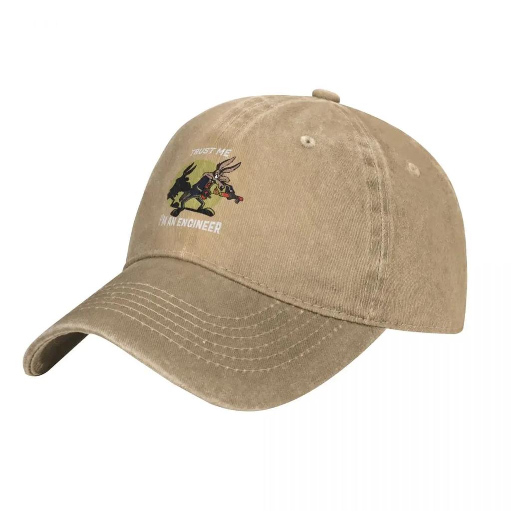 Trust Me Baseball Cap I Am An Engineer Trendy Female Male Washed Hip Hop Hats Adjustable Outdoor Sports Snapback Cap Gift