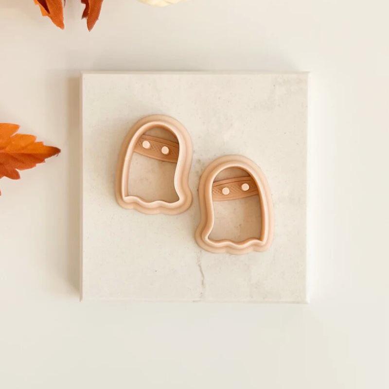 Ghost Set Creative Kitchen Halloween Clay Cookie Cutters
