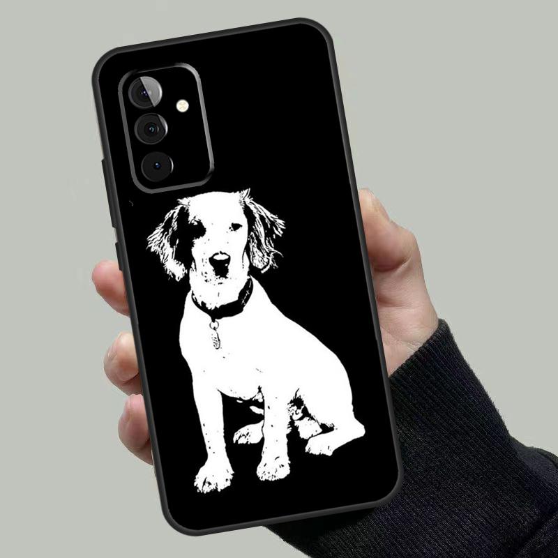Cartoon Cocker Spaniel Case For Samsung Galaxy A54 A53 A52 A34 A32 A72 A13 A23 A14 A33 A12 A22 A71 A51 Phone Cover