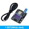 TZT ESP8266 Weather Station DIY Kit IOT Starter Kits for Arduino with 0.96 OLED Display D1 MINI ESP-12F Module
