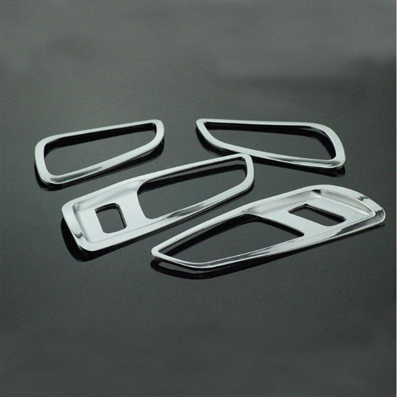 

My Good Car ABS Хромированная внутренняя отделка ручки, декоративная накладка на внутреннюю ручку двери, наклейка для ford Kuga Escape 2013 - upgrade style