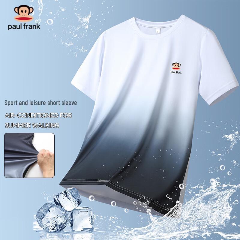 Paul Frank Men s Gradient Ice Silk T-Shirt 5XL