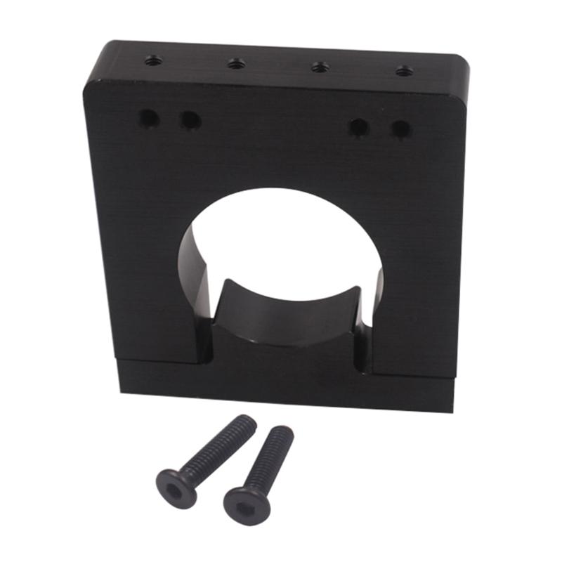 Spindle Motor Holder CNC Motor Bracket 52/65/80mm Aluminum Shaft Spindle Motor Mount Kit for CNC Router Engraver