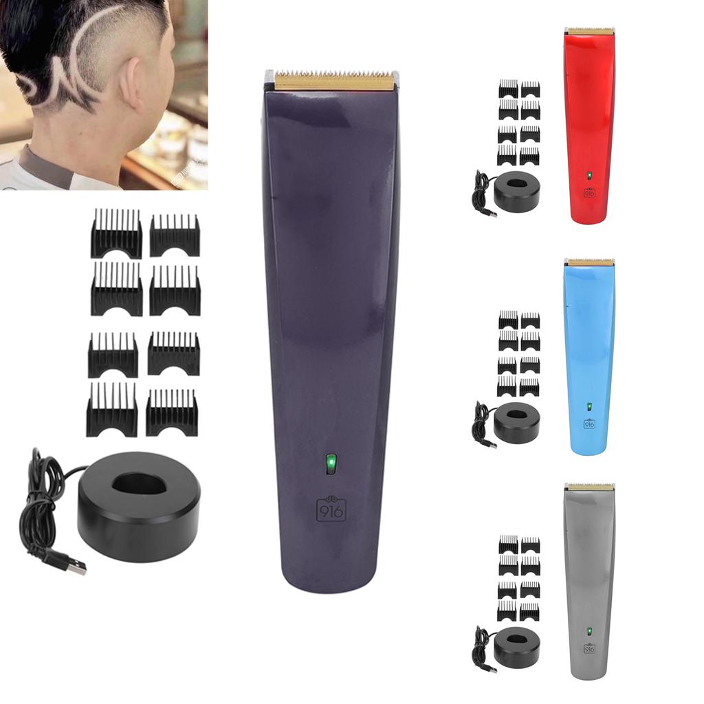 Electric Hair Clipper Stainless Steel Cordless Professional Men\'s Haircut Grooming Trimming Kit