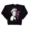 Pink Womens/Ladies Unplugged Paint Pen Sweatshirt