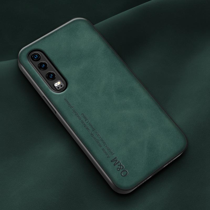 Роскошный магнитный кожаный чехол для Huawei P20 P30 Pro P30 Lite, силиконовый чехол для телефона Huawei P40 P50 Pro P40 Lite Coque P40 зелёный