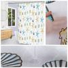 Clear Shower Curtain Liner PEVA Waterproof Anti-mold Bath Curtain with Hooks Heavy Duty Luxury Soft Bathroom Curtain