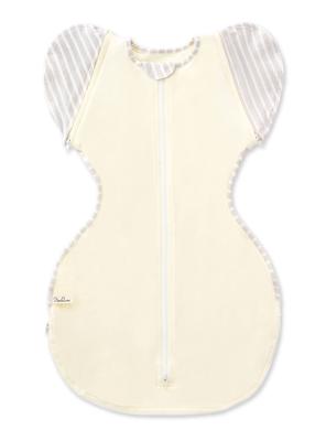 Sleeping Swaddle Sleep Swaddle Certified by the International Hip Dysplasia Association Striped White [Neclumi] (M)