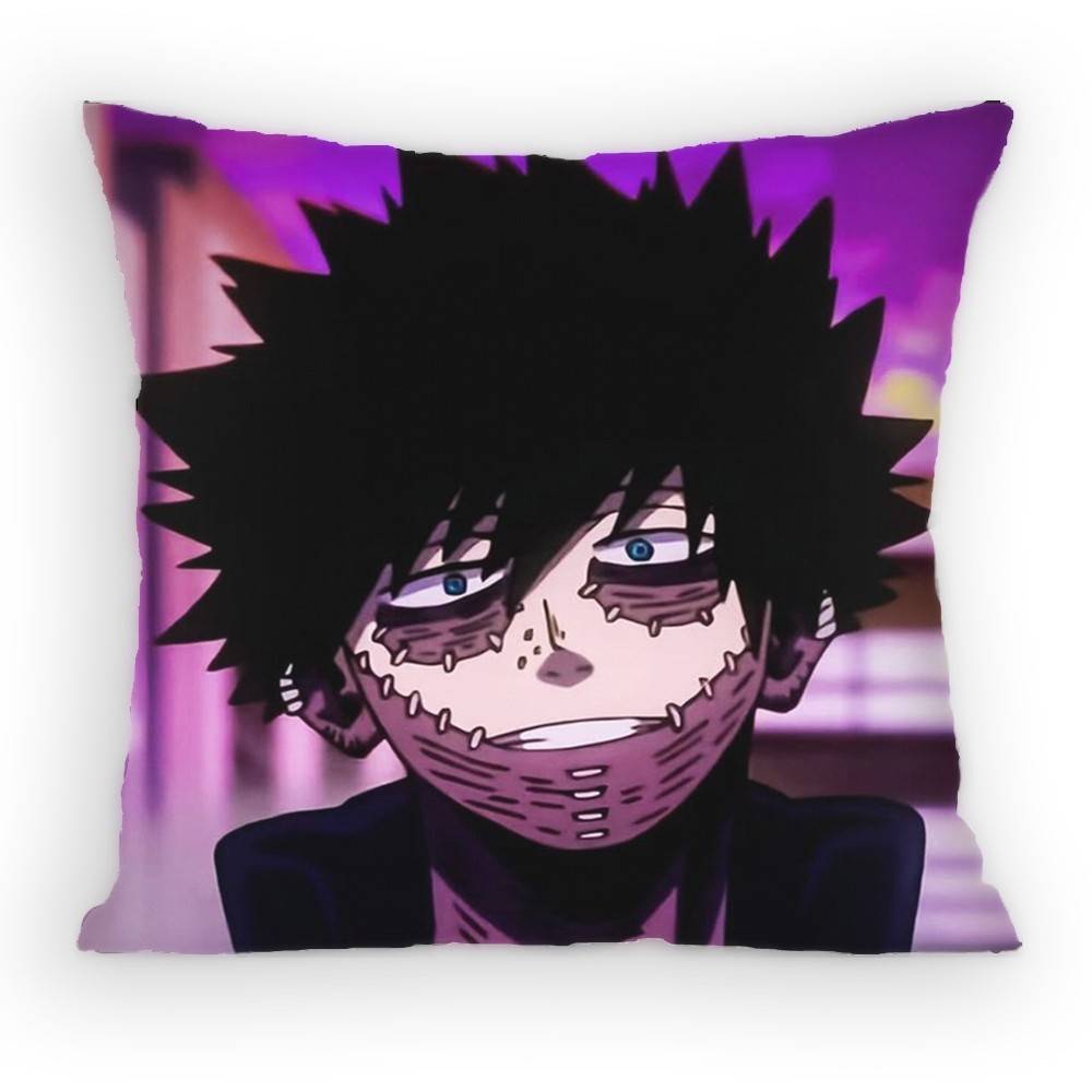 Dabi My HHero AAcademiaS Pillow Case Sofa Living Room Bedroom Headboard Backrest Cushion Square Cushion Nap Time