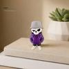 3D Printed Skull Decor Cool Skeleton Figurines, Gothic Small Statue, Halloween Desktop Ornament Spooky Collectible for Home Office Desk Shelf