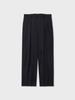 ATELIER DELDIO Wool Solotex Multi-Pleated Pants (Black)