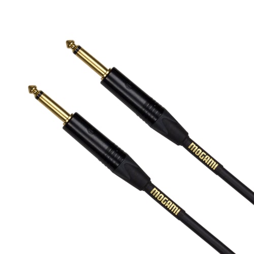 

Mogami Gold Instrument Cable, Angled-Straight, 10 Foot, Accessories