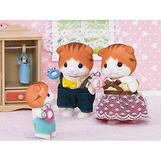 Sylvanian Families Doll Maple Cat Baby Ni-101 ST Mark Certified Age 3 Up Toy Dollhouse EPOCH