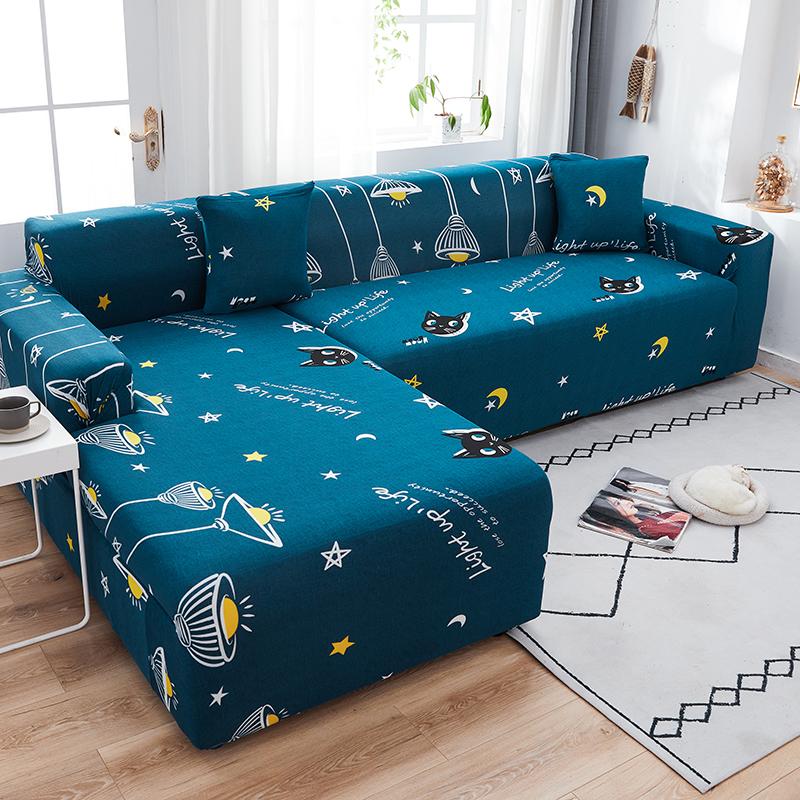 Elastic Sofa Cover High Quality Adjustable Sofas Chaise Covers Lounge Sectional Couch Corner Sofa Slipcover