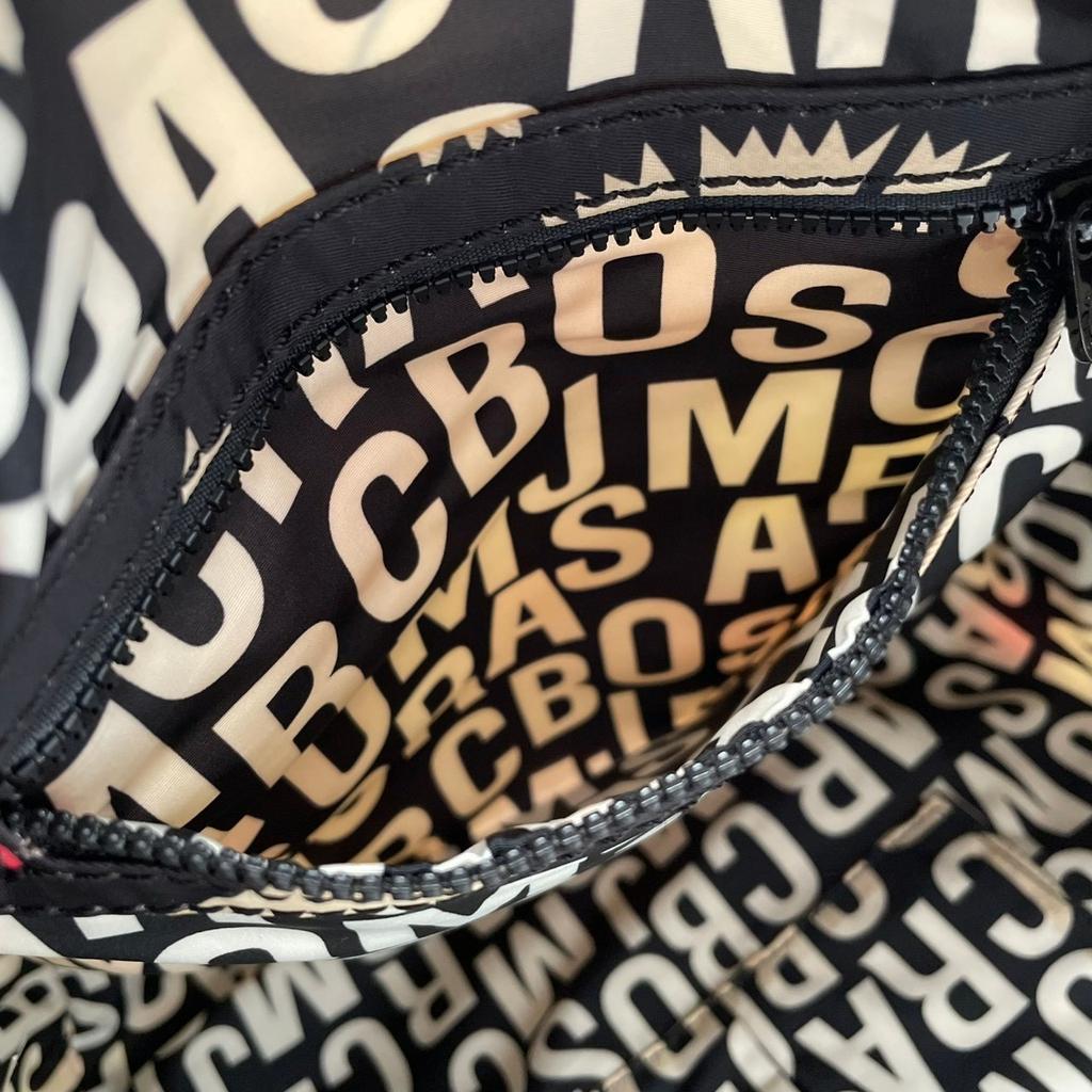 Used MARC BY MARC JACOBS Tote Bag STANDARD SUPPLY Standard Supply Workwear Quilted ToteTote Bag Black/pink Nylon Women