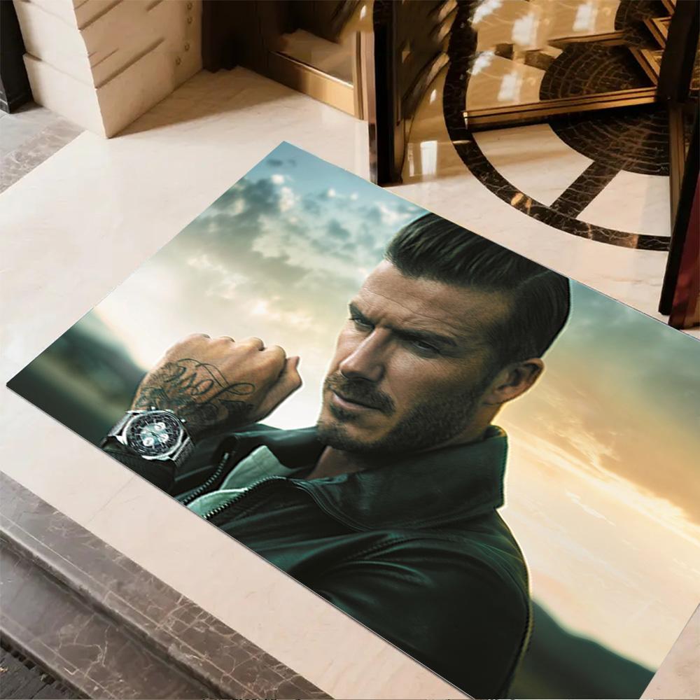 David Beckham's Torso Bereich Teppich Design für Wohnzimmer Outdoor Spielzimmer Eingangsbereich Rutschfester Teppich Büros Dekorieren Perfektes Geschenk für Freunde & Familie