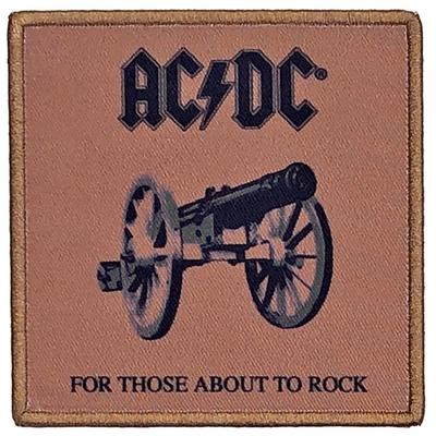 For Those About To Rock Standard Iron On Patch