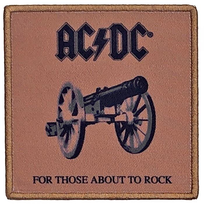 AC/DC For Those About To Rock Standard Iron On Patch