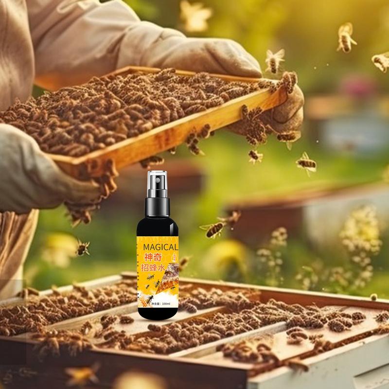 100ml Bienenlockmittel Schwarmkommandant Premium Bienenstock Imkerei Fangen Bienenlockstoff Köder Honigsammlung Käfig Pollenfalle Anlocken