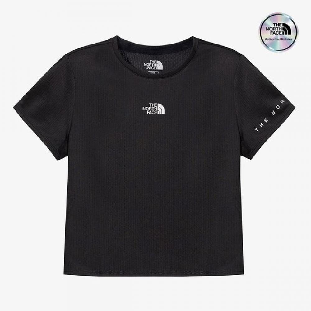 The North Face Women S Ventrun Short Sleeve Tee Black Nt7ur35j BLACK/085