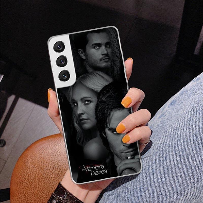 The Vampire Diaries Salvatore Phone Case For Samsung Galaxy S24 S25 Edge S26 Ultra S23 S22 S21 Plus S20 FE + Personalized Print