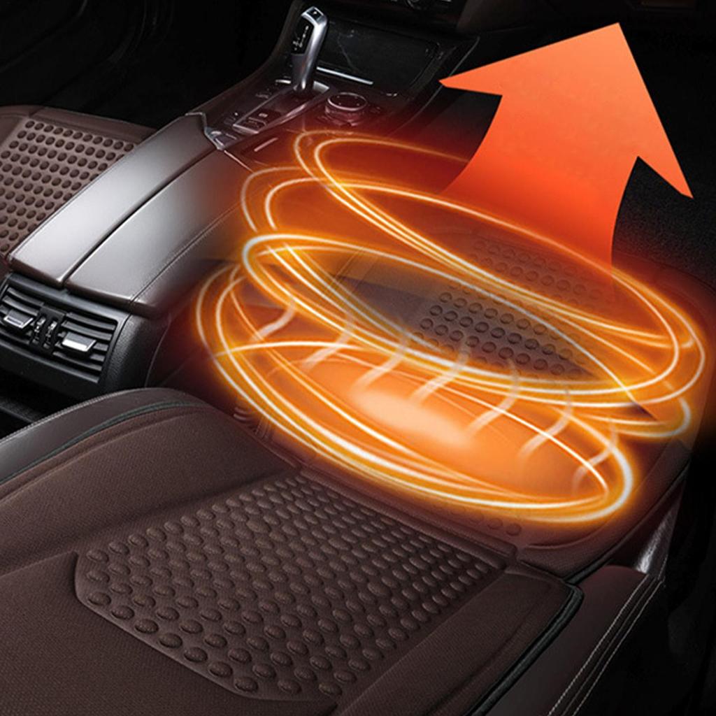 Heated Car Seat Cushion Non-Slip Adjustable Mode Fast Heating Seat Warmer for Car for Truck SUV RV Sedan Automotive Van Cold