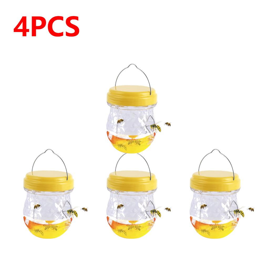 1-10pcs Hornet Trap Hanging Hornets Bee Fly Catcher Wasp Repellent Reusable Non-toxic Pest Control for Home Farm Garden Supplies