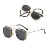 Lingkeonpeuleim Lfs99020_Black Clip-On Polarized Sunglasses