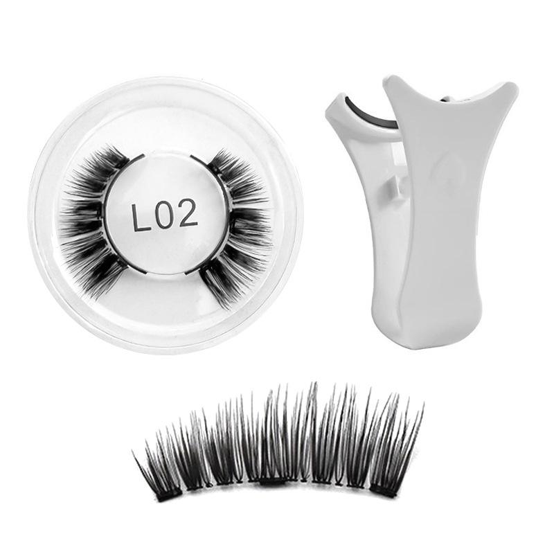 

1 шт. Магнітний набір накладних вій - Магнітні накладні вії без клею