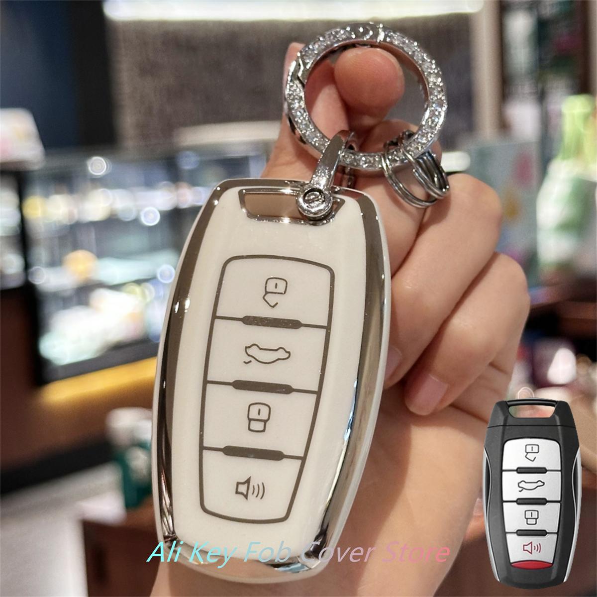 

Чехол для дистанционного ключа автомобиля, чехол для Great Wall Haval Hover H1 H4 H6 H7 H9 F5 F7 H2S GMW Coupe, защищенный брелок без ключа, автомобильный брелок