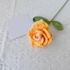 1PC Artificia Rose Bouquet Fake Flower Wedding Decor Woolly Flower Homemade Knitted Hand-Crochet