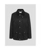 Beanpole Men Contrast Neck Field Jacket - Black