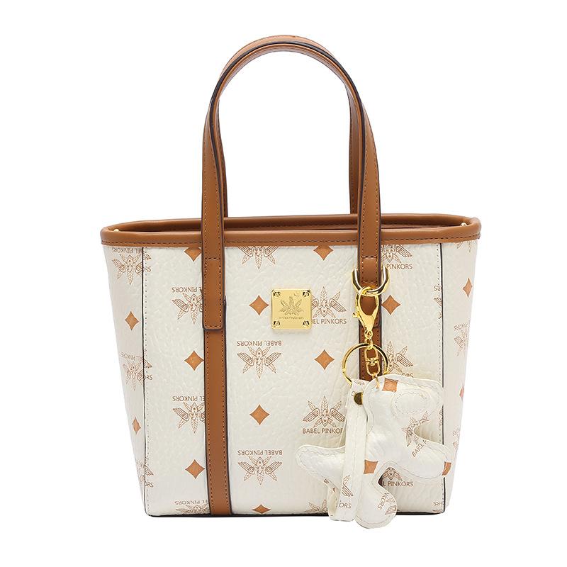 

Color Blocked Vegetable Basket, Water Bucket Bag, Hand-held, Shoulder Crossed, Commuting Women s Bag, Water Bucket Type