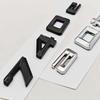 3D ABS Chrome Car Letters Logo 740e Rear Trunk Badge Emblem Sticker For BMW 7 Series EV 740e G11 Auto Tail Marking Accessories