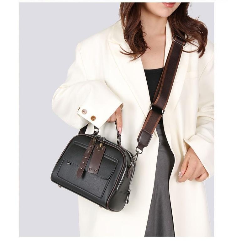 Genți Crossbody pentru Femei Geantă Mică Pătrată Simplă Geantă de Mână Stil Retro