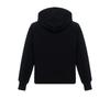 Burberry Damen Letter Grafik Baumwollmischung Reißverschluss Hoodie Schwarz 80615541