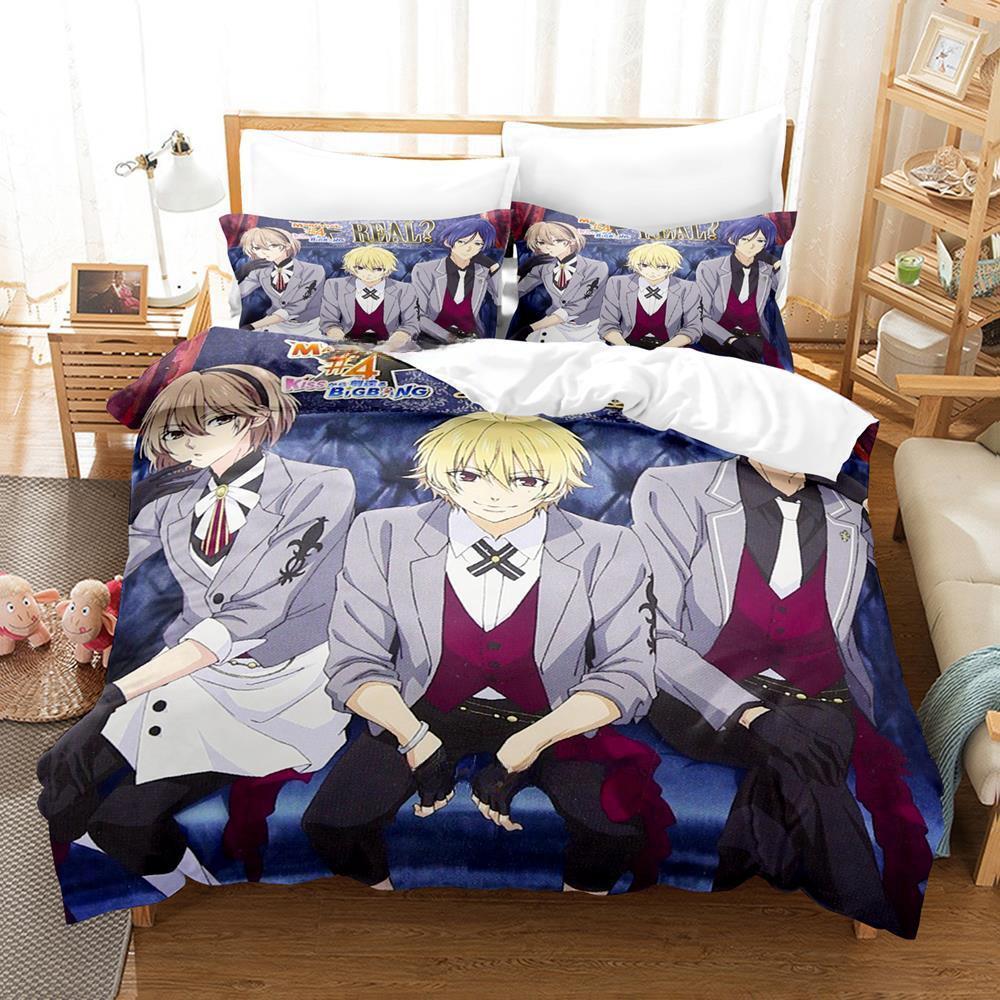 New 3d Print Anime Marginal #4 Bedding Set Boys Girls Twin Queen King Size Duvet Cover Pillowcase Bed boys Adult Home Textile