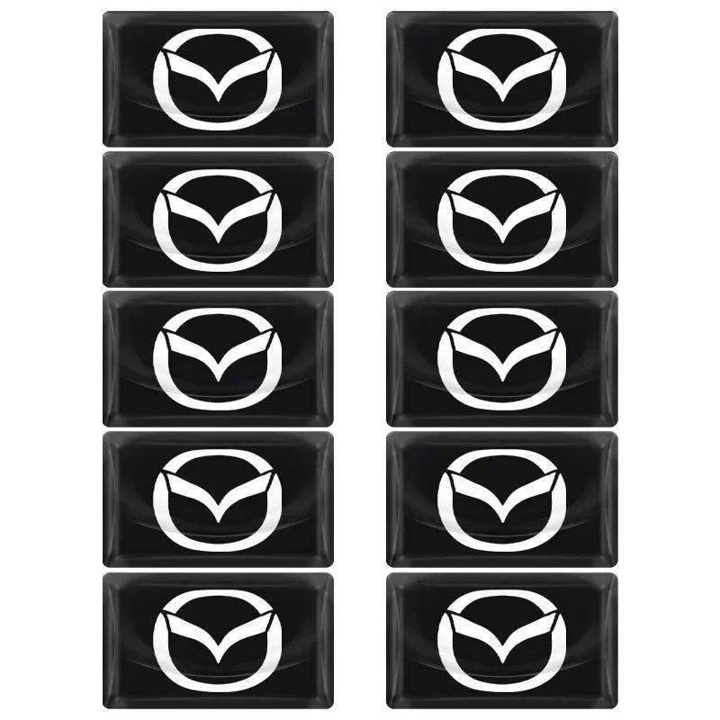 

Car Sticker Steering Wheel 3D Car Decoration Interior Decal For Mazda 3 6 CX5 2 CX3 CX9 MX5 RX8 Axela Demio Atenza Accessories