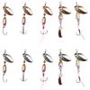 Fishing Lure, Hard Metal Jig Spinner Baits Swimbait for Bass Trout Pike Salmon Walleye Freshwater Saltwater
