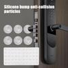 50Pcs/Sheet Transparent Silicone Granules Hemispherical Anti-Collision Particles Door Handle Sticker Anti Bump Cushioning Anti Slip Foot Mat