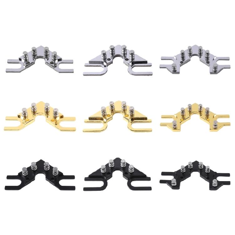 Adjustable Guitar String Butler Stabilizer Achieve Tension String Organizer nero