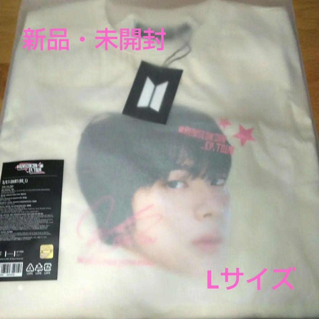 [USED] BTS JIN RUNSEOKJIN face print T-shirt L