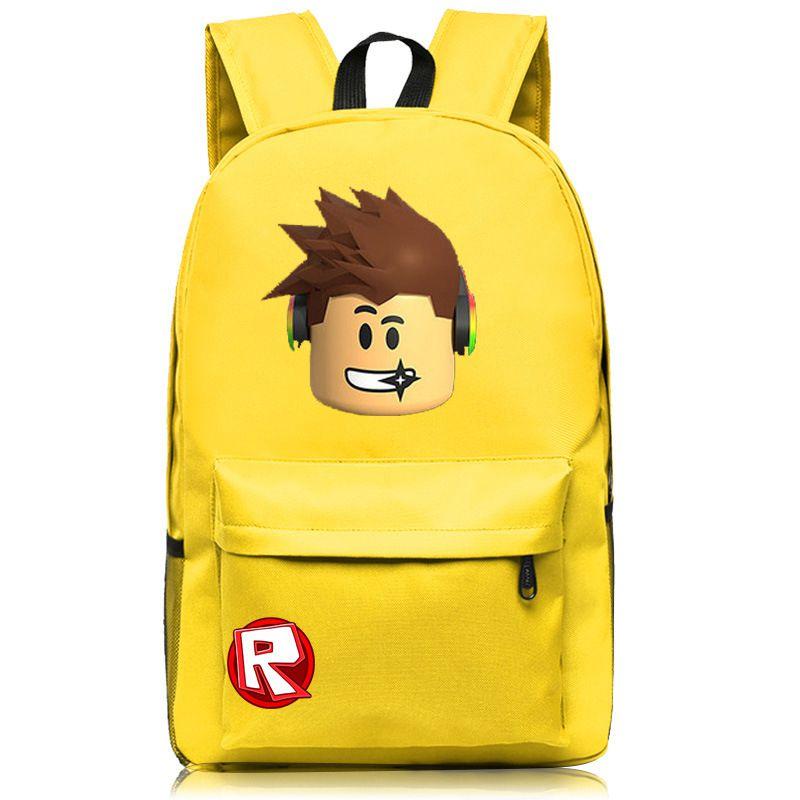 Backpack Schoolbag Kids With Roblox Students Bookbag Handbags Travelbag Game