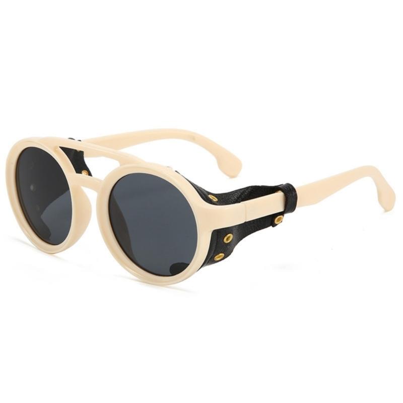 Retro Style Anti Dust Windproof Sunglasses For Men Women Outdoor Sports Lightweight PC