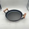 ZISIZ Cast Iron Flat Griddle Pan