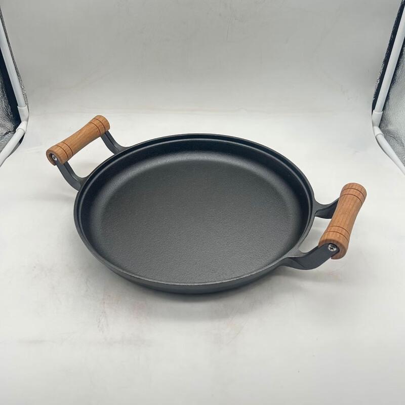 ZISIZ Cast Iron Flat Griddle Pan