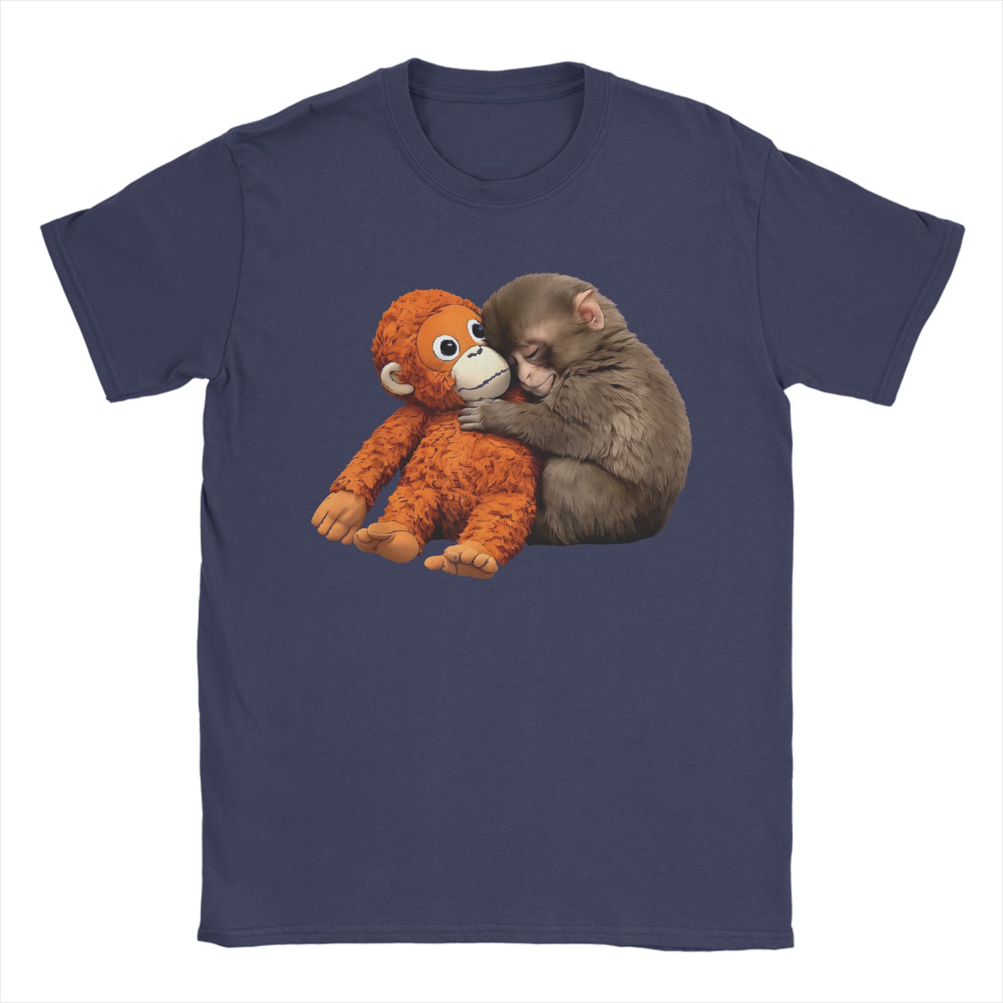 

Men Punch Monkey Funny Animal T Shirt 100 Cotton Clothes Leisure Short Sleeve Crewneck Tee Shirt Gift Idea TShirts 4XL