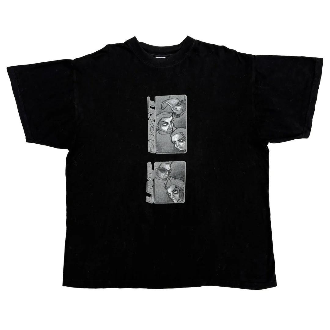 Limp Bizkit 1990 90s Vintage Band Concert Tour Metal Fred Durst Black Unisex T-Shirt XXL