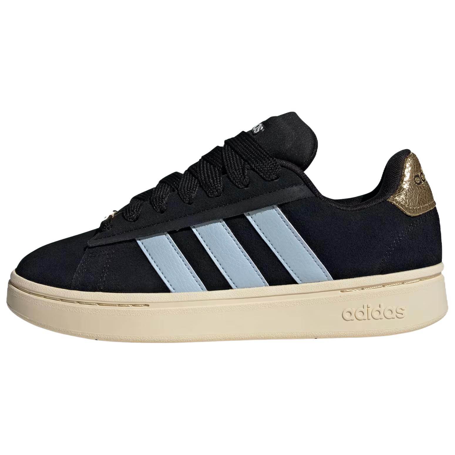 

new Adidas GRAND COURT ALPHA Breathable Low Top Skateboard Shoes Women s Black 38.5